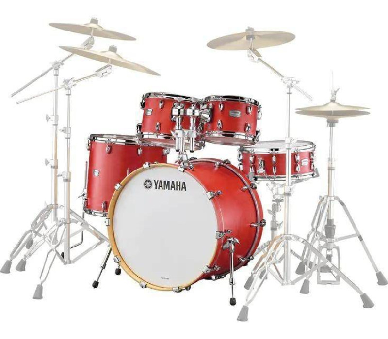 Yamaha Tour Custom Acoustic 6 Piece Shell Pack (Excluding Cymbals & Stool)