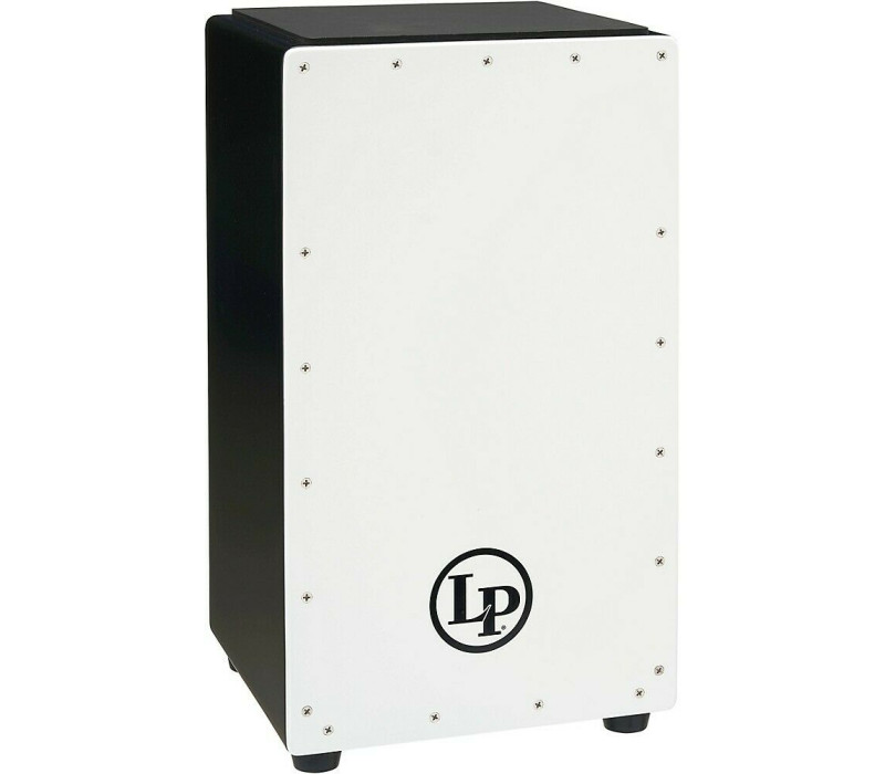 Latin Percussion Prism Snare Cajon - White