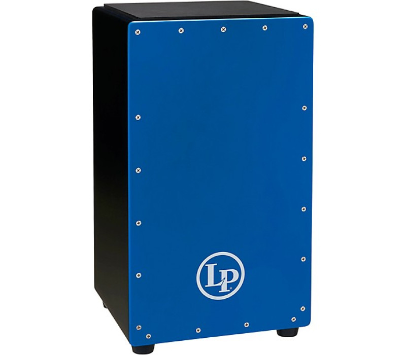 Latin Percussion Prism Snare Cajon- Blue