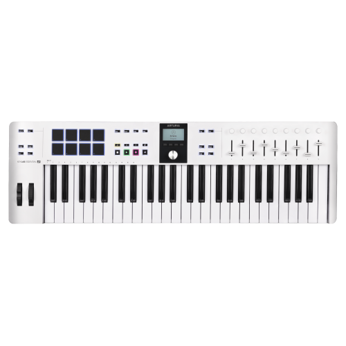 Arturia KeyLab Essential 49 MK3 White MIDI Keyboard