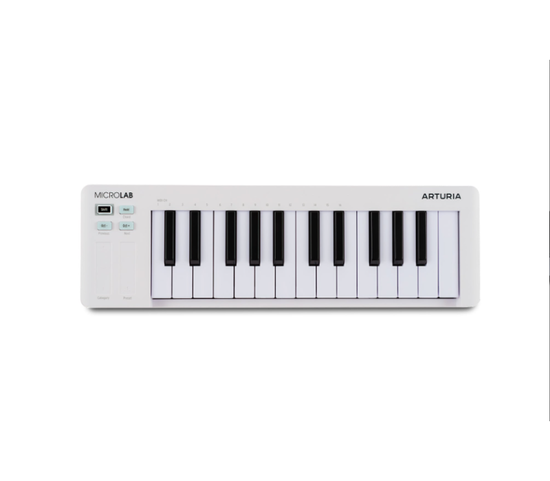 Arturia MicroLab MK3 MIDI controller - White