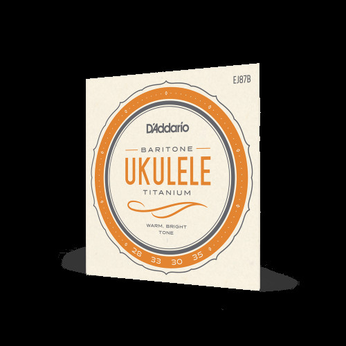 D'Addario EJ87B Titanium Ukulele Strings (Baritone)