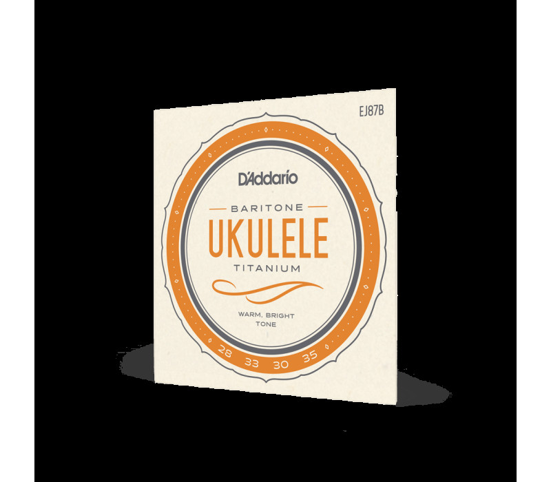 D'Addario EJ87B Titanium Ukulele Strings (Baritone)