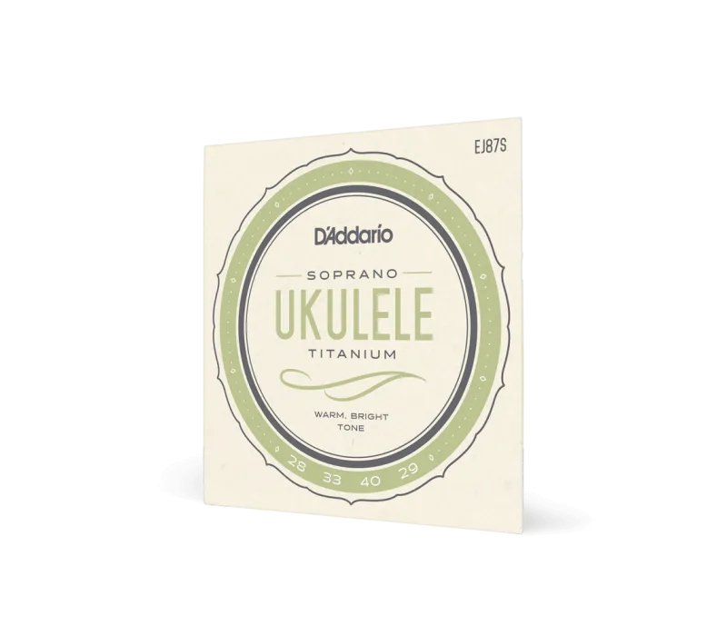 D'Addario EJ87S Titanium Ukulele Strings (Soprano)