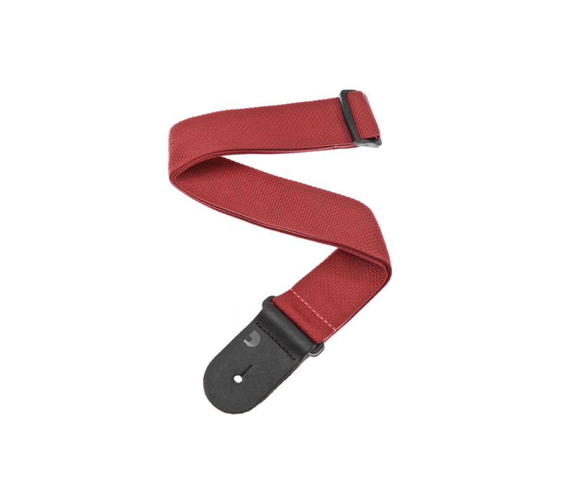 D'Addario Polypro Guitar Strap - Red