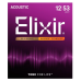ELIXIR ACOUSTIC 80/20 BRONZE WITH NANOWEB COATING - 11002
