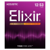 ELIXIR ACOUSTIC 80/20 BRONZE WITH NANOWEB COATING - 11027