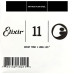 Elixir 13011 Anti-Rust Plated Plain Steel .011, Single Guitar String