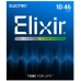 ELIXIR ELECTRIC NICKEL PLATED STEEL WITH OPTIWEB COATING - 19027