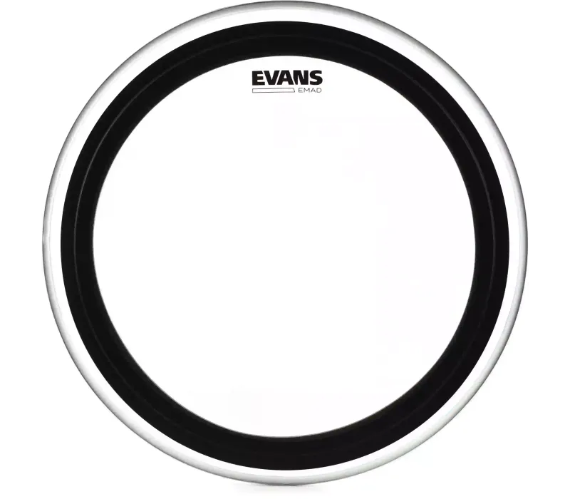 Evans EMAD Clear Bass Drum Batter Head - 20 inch