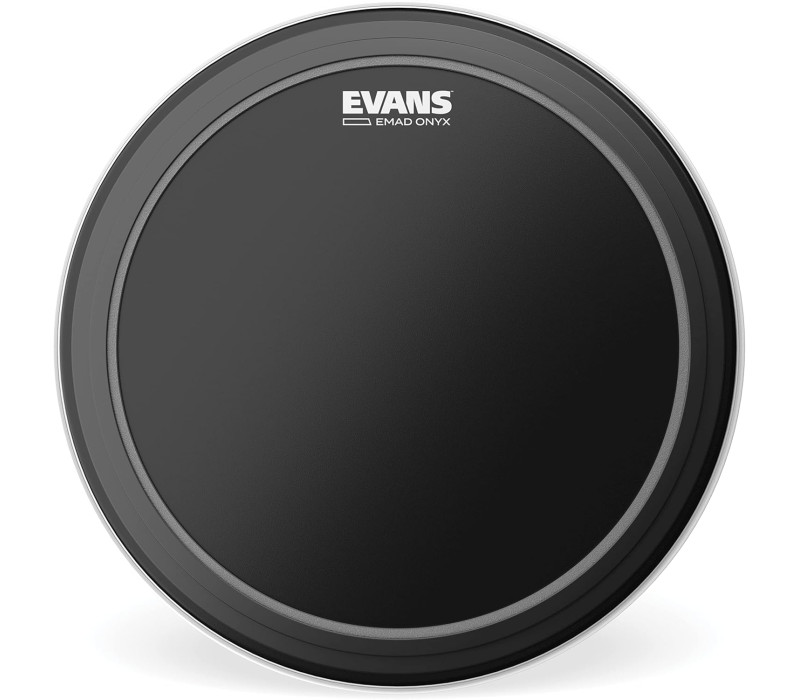 Evans Bass Drum Heads - BD20EMADONX - EMAD - Onyx - 20-inch Bass Drum Head
