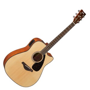 Yamaha FGX800C Dreadnought Cutaway  Acoustic Electric Guitar - Natural