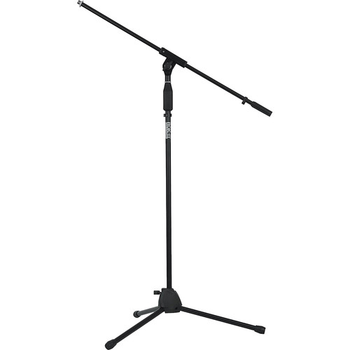 Rok-It Standard Microphone Stand with Fixed Boom Arm and Tripod Base (RI-MICTP-FBM)