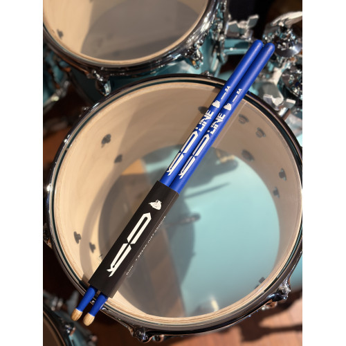 KV Line 5A Drum Sticks - Neon Blue