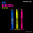 KV Line 5A Drum Sticks - Neon Blue