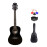 Kadence Frontier Series | Black 34″ Acoustic Guitar with Combo