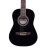 Kadence Frontier Series | Black 34″ Acoustic Guitar with Combo