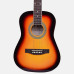 Kadence Frontier Series | Sunburst 34″ Acoustic Guitar