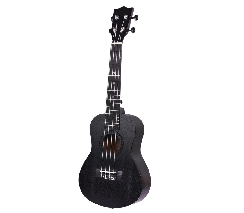 Kadence Raven Black Ukulele 23″