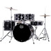 MAPEX CM5294FTCDK Comet Series Drum Set, Standard Size, Dark Black