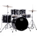 MAPEX CM5294FTCDK Comet Series Drum Set, Standard Size, Dark Black