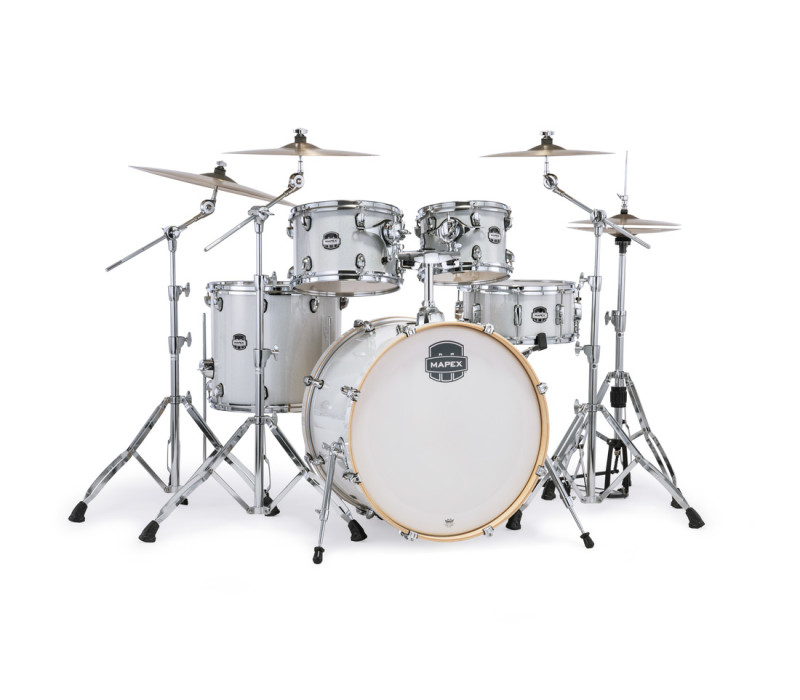 Mapex MA529SFDT MARS BIRCH 5 PIECE SHELL PACK WITH HP6005 HARDWARE PACK  (DIAMOND SPRAKLE) (EXCLUDING CYMBALS AND STOOL)