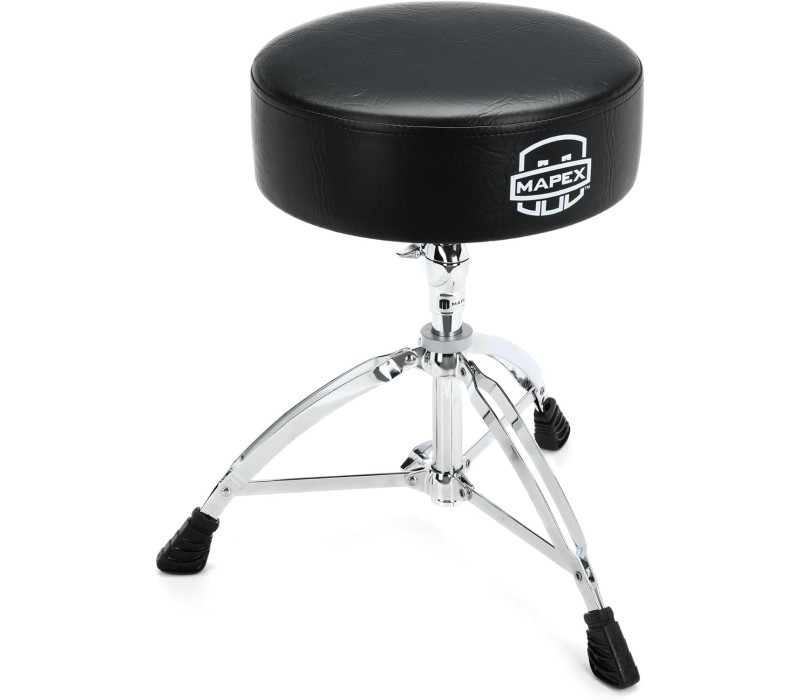 Mapex Round Top Drum Throne - Double-braced Legs T670A