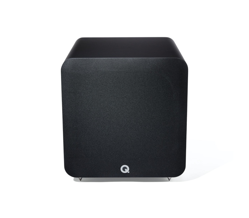 QA8718 Q SUB120 High-Performance 12" Active Subwoofer, 600W (SATIN BLACK)