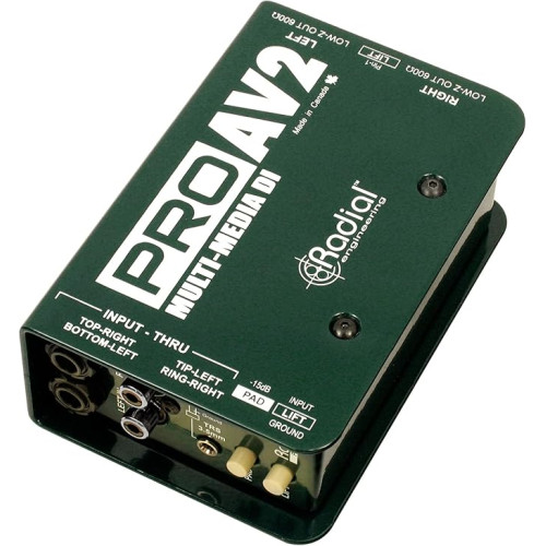 Radial Engineering ProAV2 Stereo Direct Box