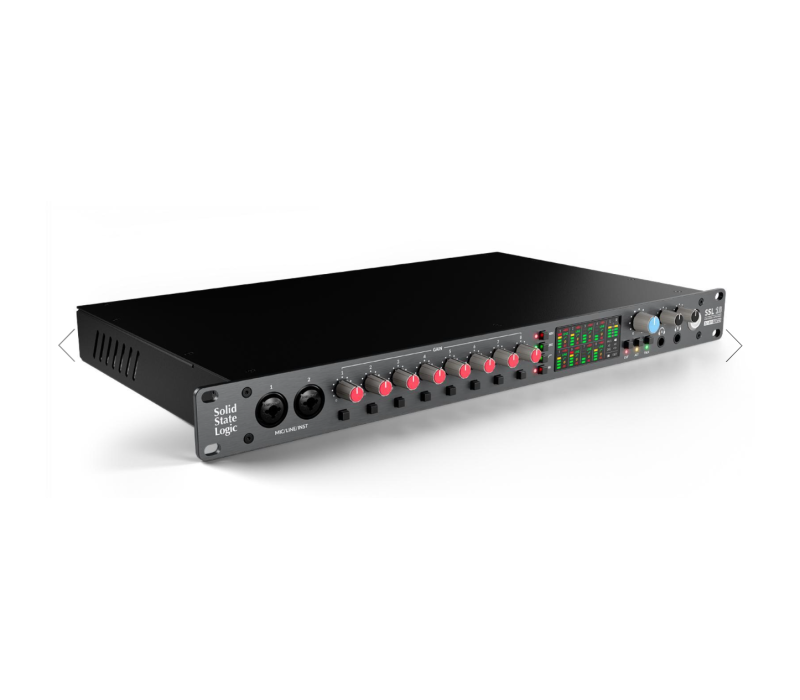 SSL 18 26-in / 28-out, high-performance USB audio interface