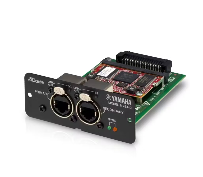 Yamaha NY64-D Dante Expansion Card For TF Series Mixers