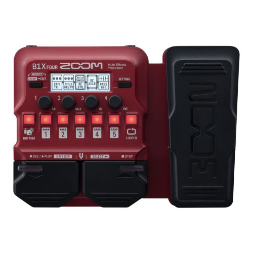 ZOOM B1X FOUR Bass Multi-Effects Pedal