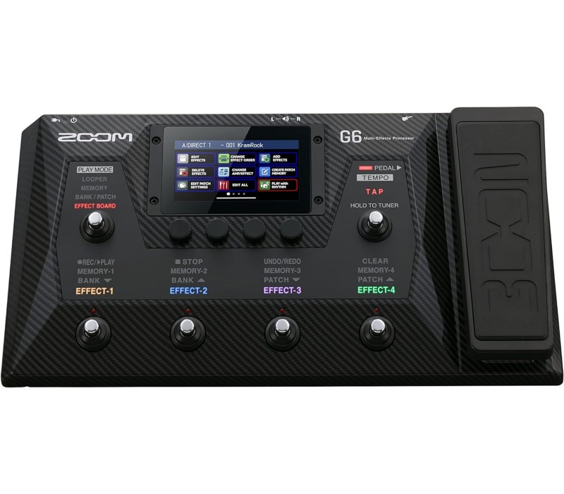Zoom G6 Guitar Multi-Effects Processor